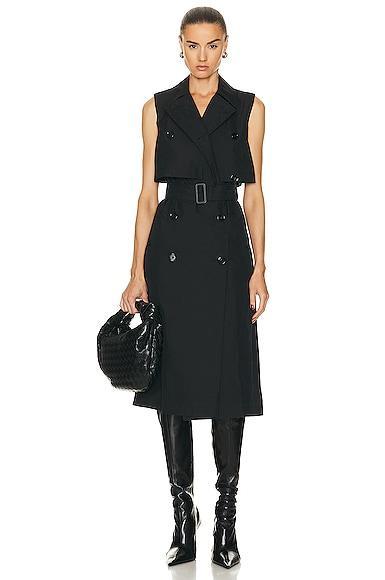 Burberry Trench Dress Black. (also in ). Product Image