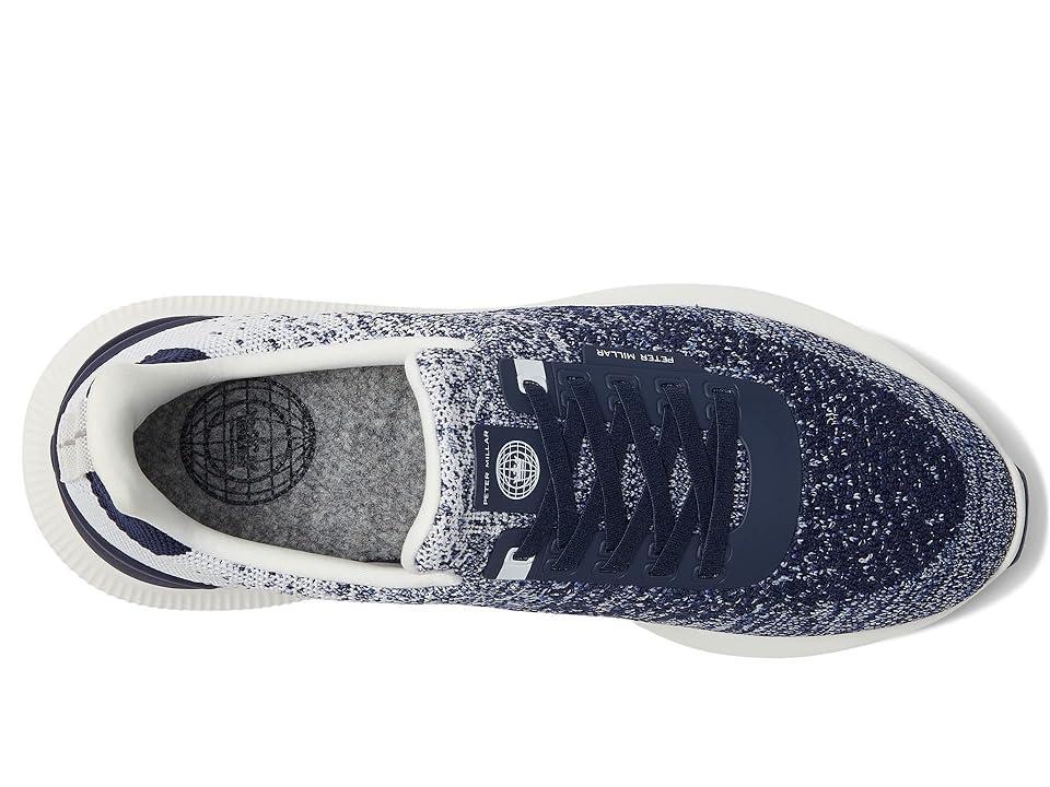 Peter Millar Hyperlight Apollo Sneaker (Navy/White) Men's Shoes Product Image