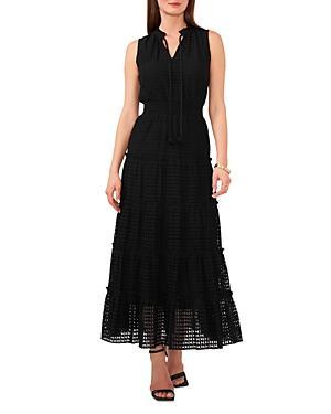 1.state Tie Neck Tiered Maxi Dress Product Image