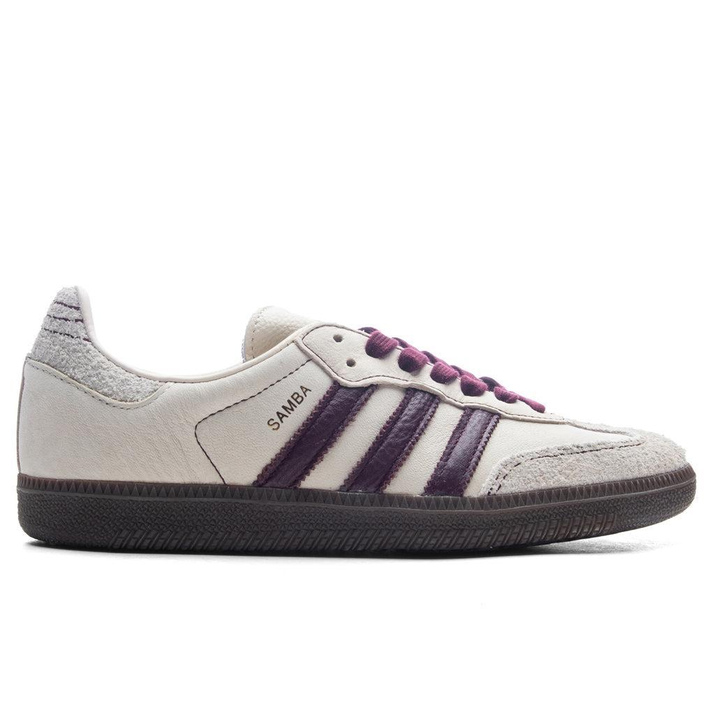 Women's Samba OG - Wonder White/Maroon/Putgre Female product image