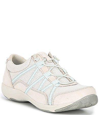 Dansko Harlyn (Ecru Suede) Women's Shoes Product Image