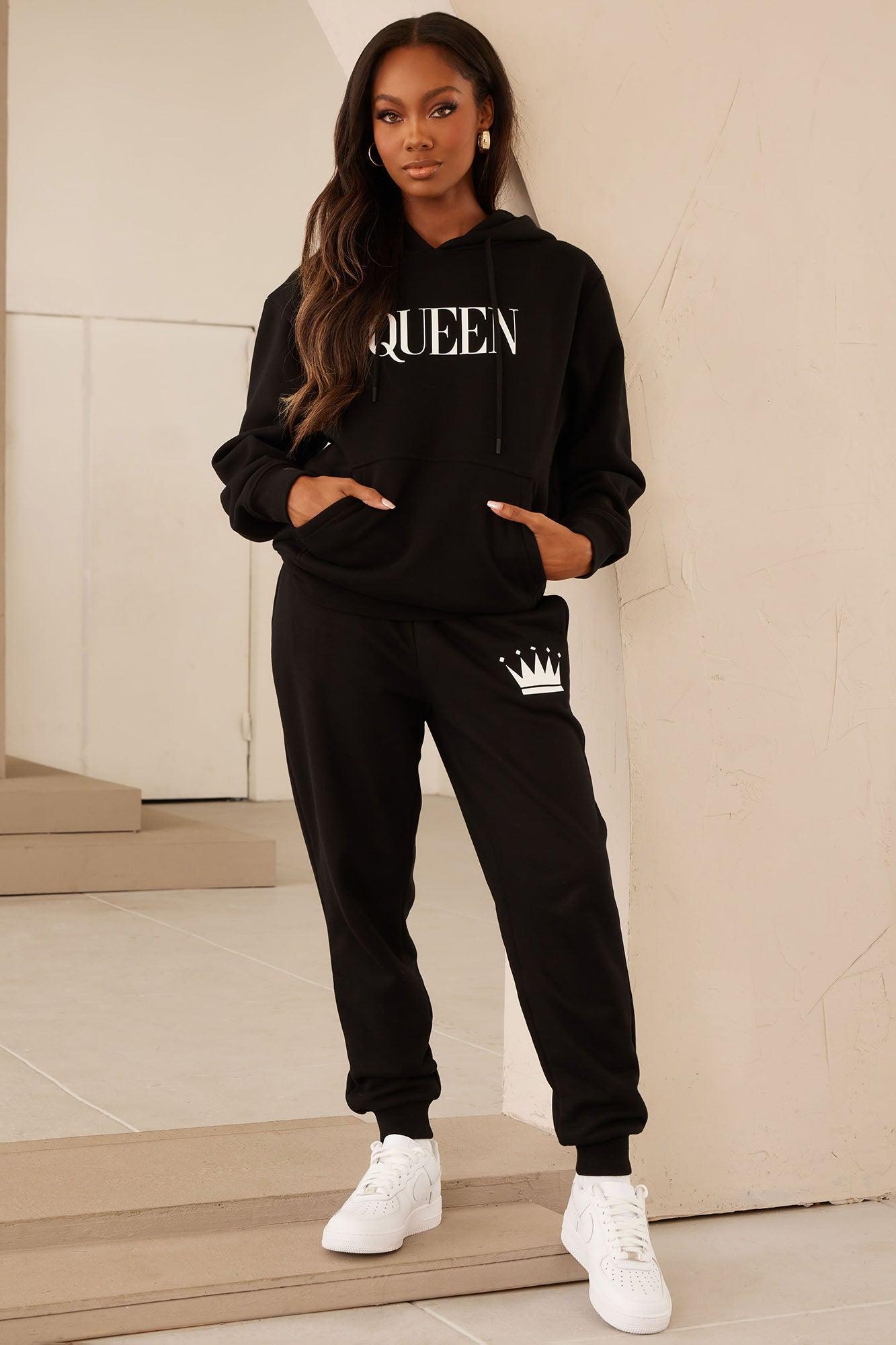 Family Goals Women's Queen Jogger - Black product image