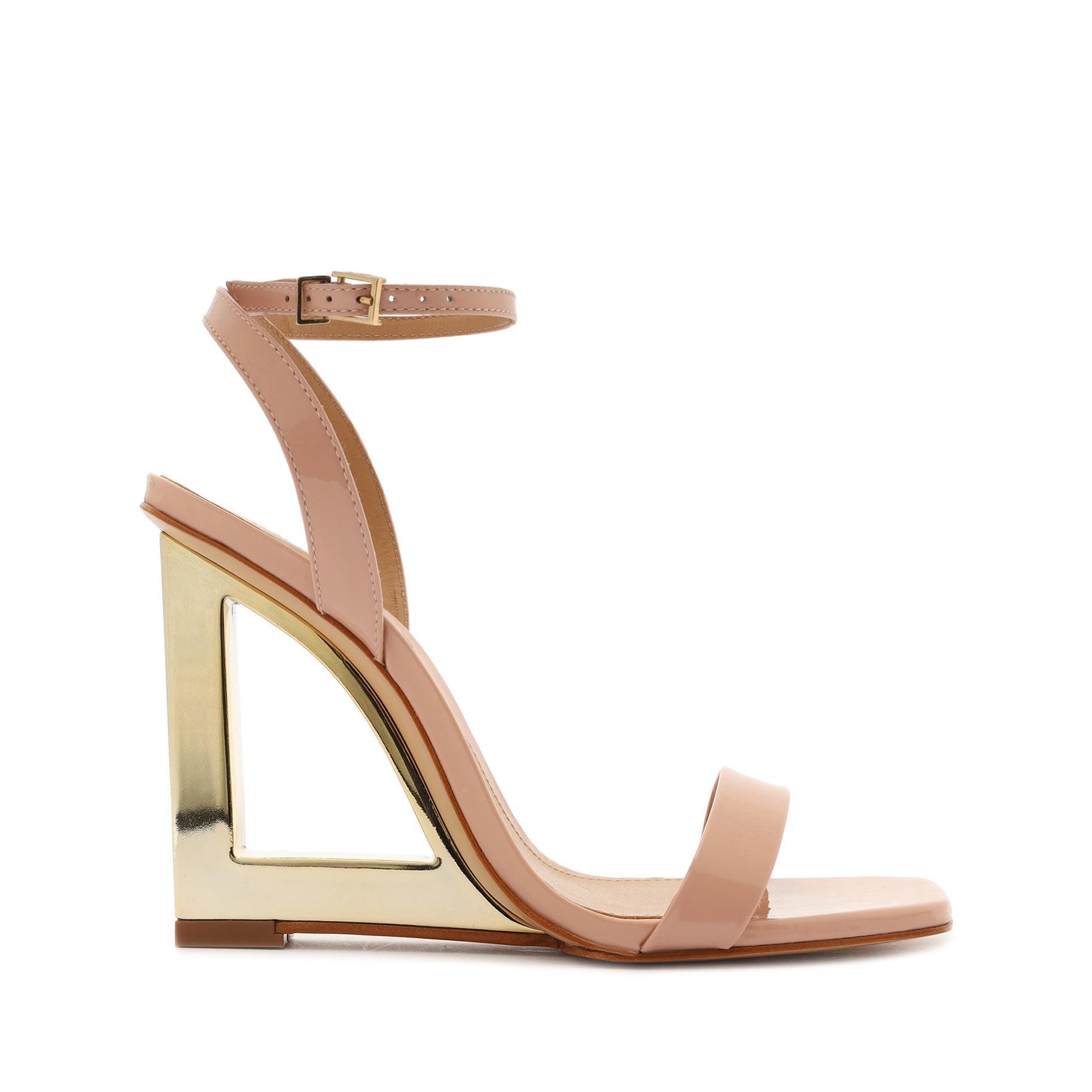 Filipa Sandal - 9.5 Rose Patent Leather Product Image