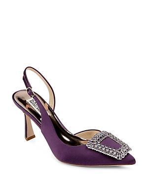 Badgley Mischka Collection Enida Slingback Half dOrsay Pointed Toe Pump Product Image