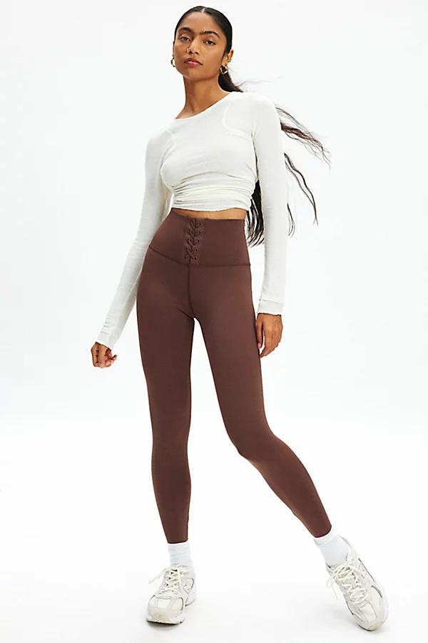 Strut This Kennedy Lace-Up Ankle Length Legging Womens at Urban Outfitters Product Image