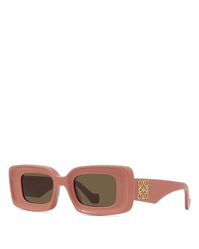 Loewe Anagram Rectangular Sunglasses, 46mm Product Image