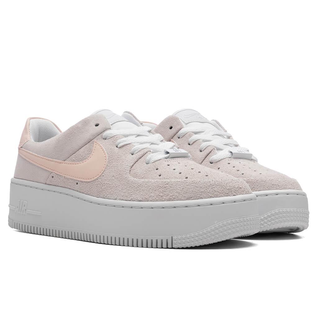 Women's Air Force 1 Sage Low - White/Guava Ice/Sail Female Product Image