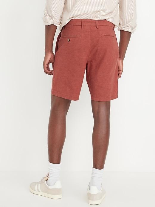 Rotation Chino Linen-Blend Shorts -- 8-inch inseam Product Image