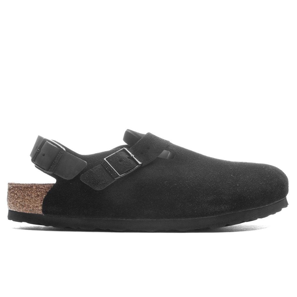 Wide Tokio Suede Leather - Black Male Product Image