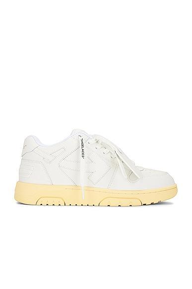 OFF-WHITE Out Of Office Sneaker in White - White. Size 45 (also in ). Product Image