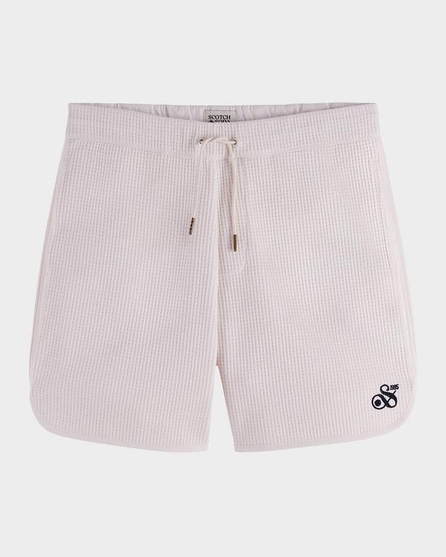 Men's Sporty Waffle-Knit Shorts Product Image