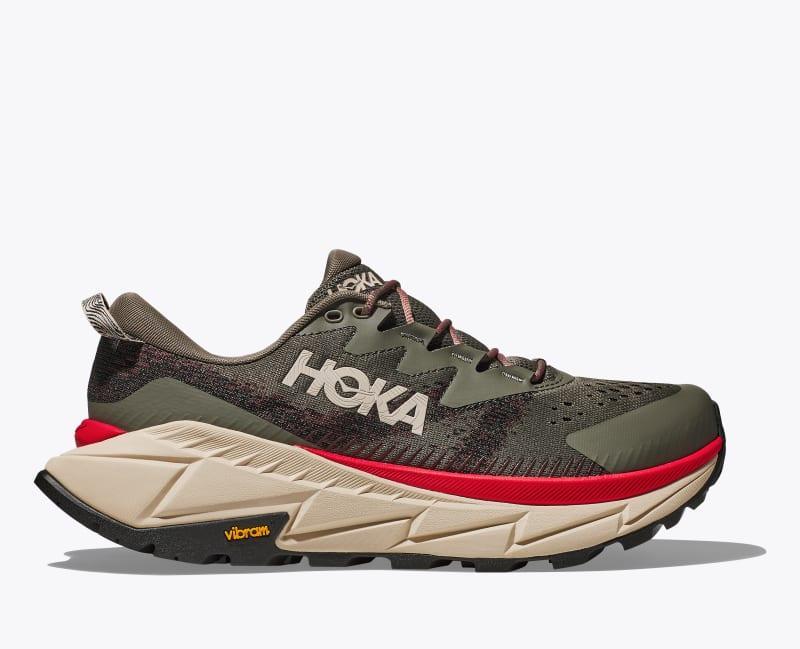 HOKA Mens Skyline-Float X Shoes in Slate/Oat Milk, Size 12.5 Product Image