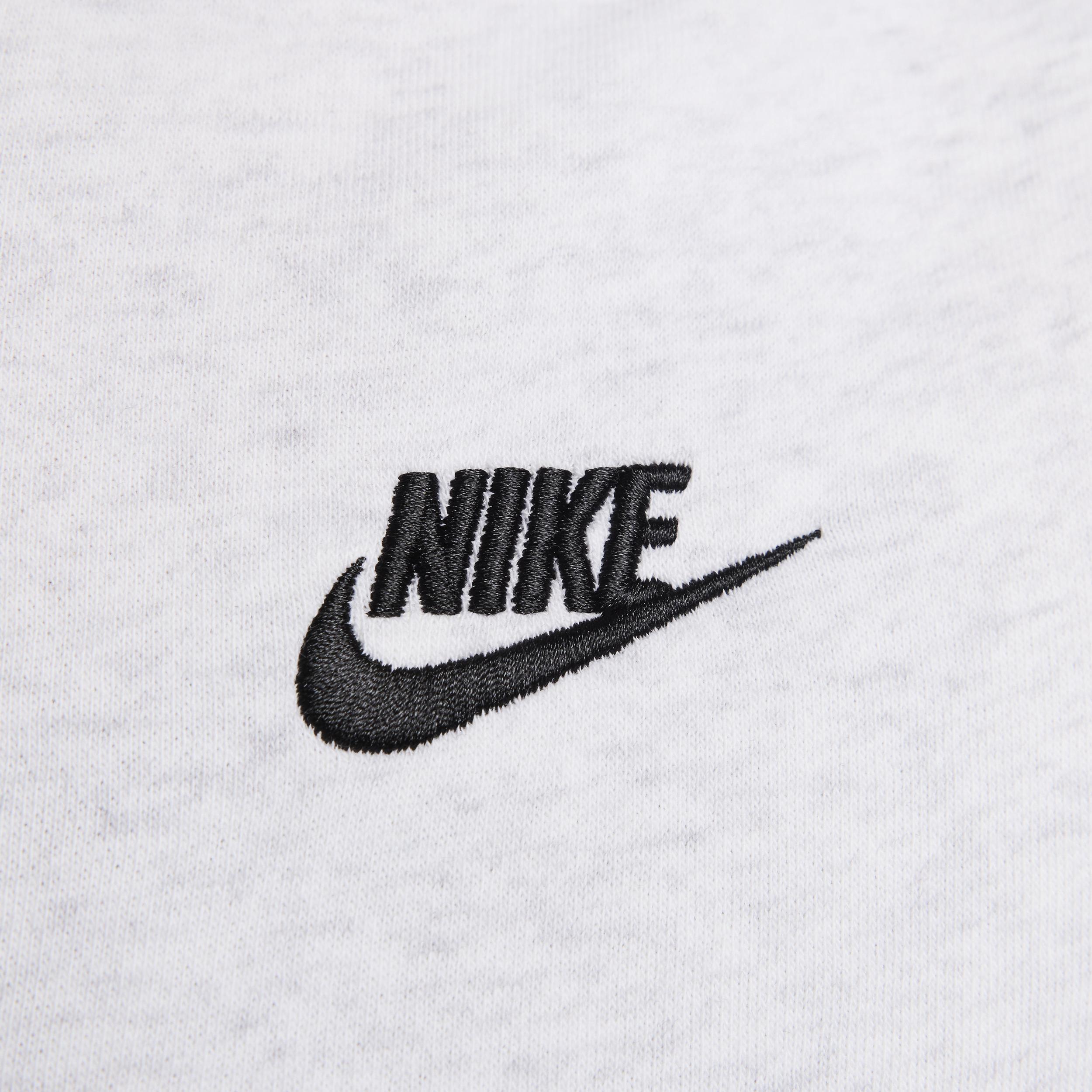 Womens Nike Sportswear Club Fleece Quarter-Zip Sweatshirt Birch Grey Product Image