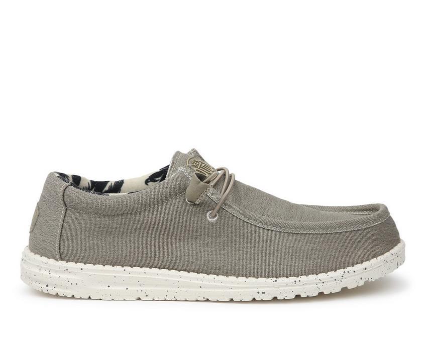 Men's HEYDUDE Wally Stretch Canvas Casual Shoes Product Image