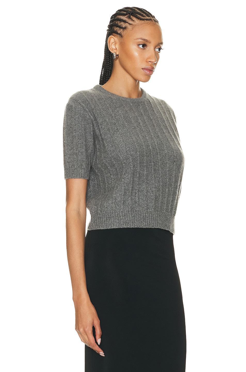 KHAITE Esmeralda Sweater in Grey Product Image