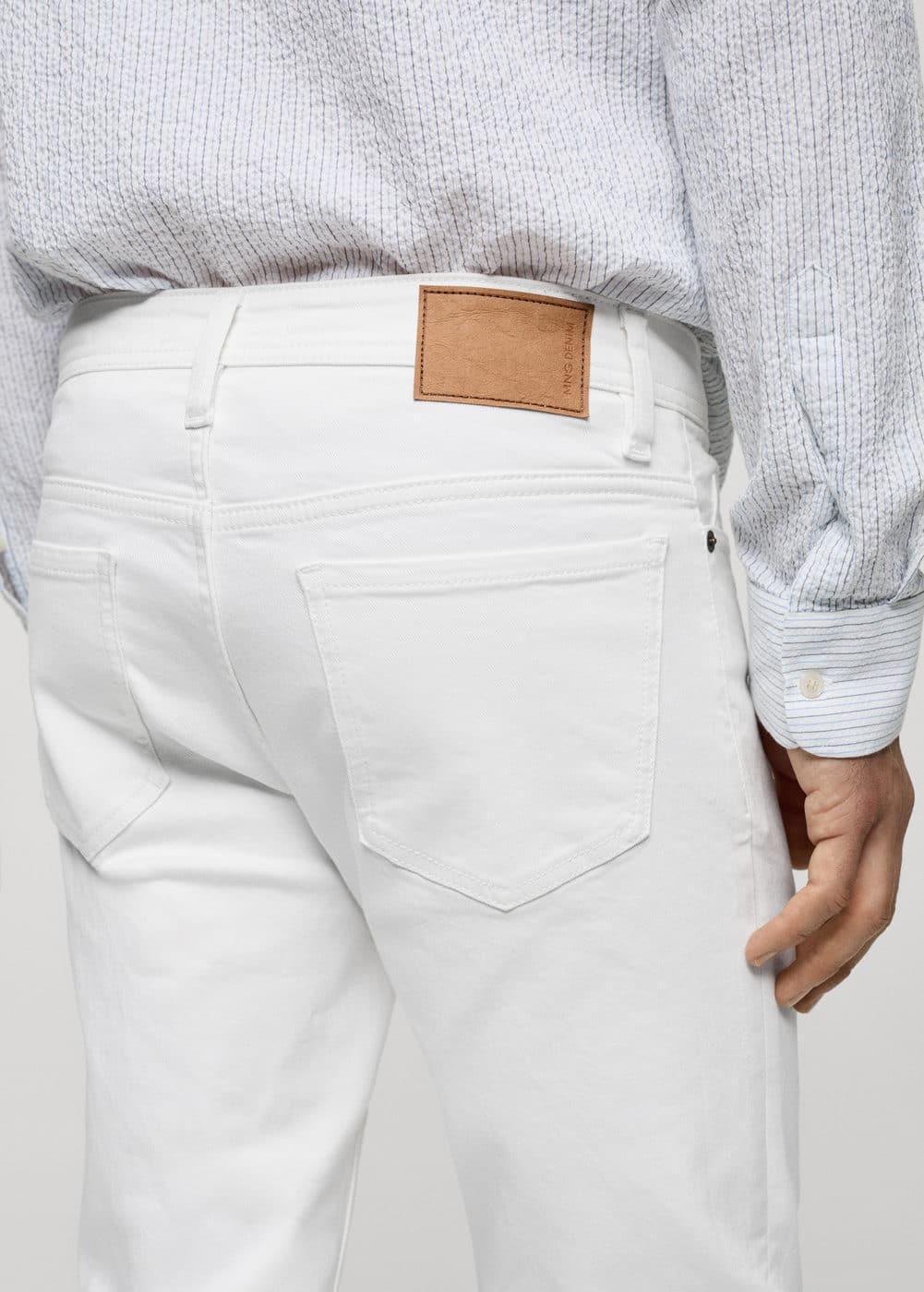 MANGO MAN - Jan slim-fit jeans whiteMen Product Image