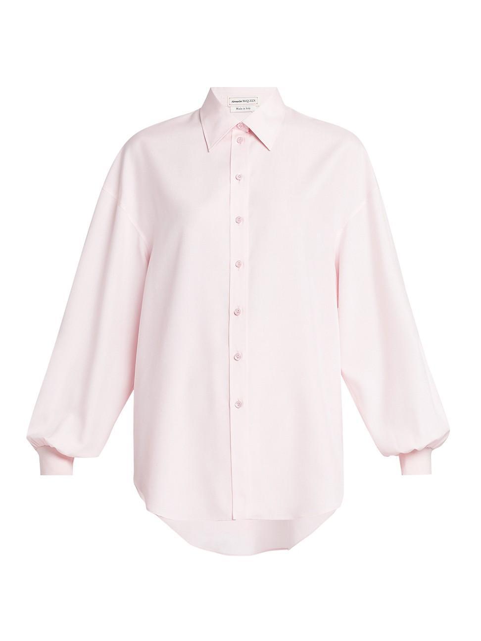 Womens Silk Cocoon Shirt Product Image