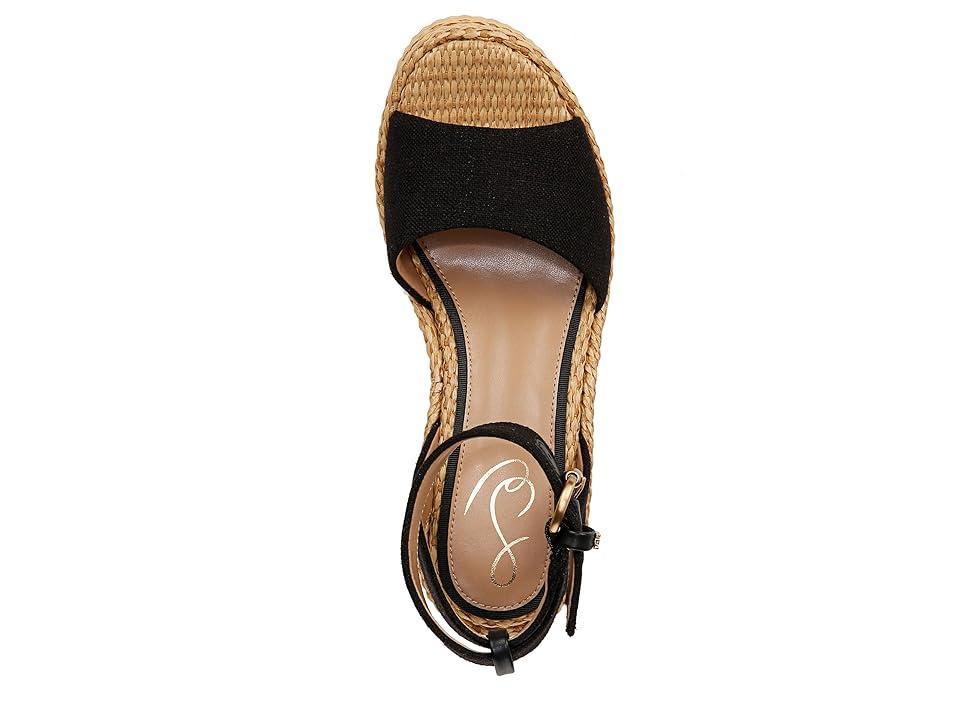 Sam Edelman Immie Wedge Platform Sandal Modern Ivory Leather 11.0 Product Image