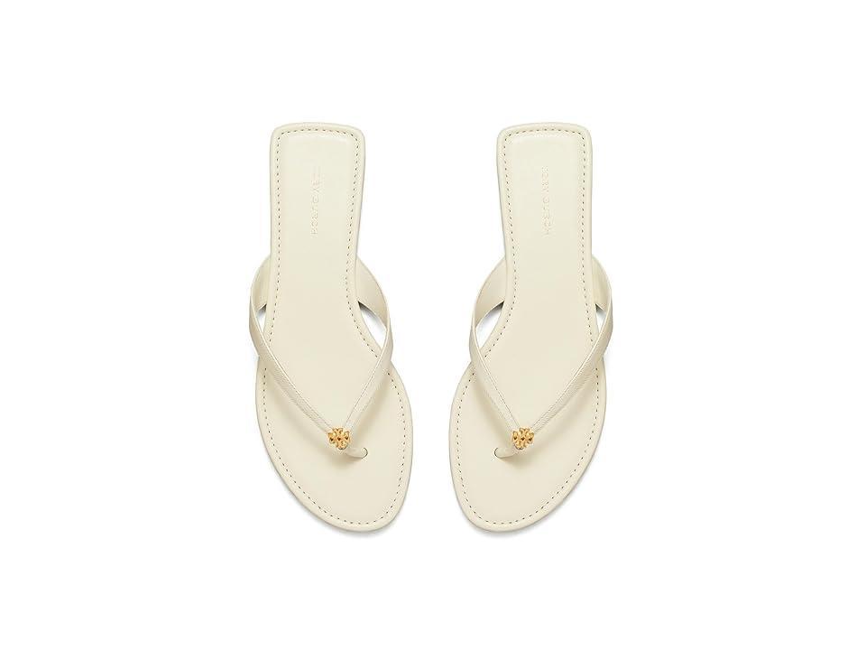 Tory Burch Classic Flip Flop (New Ivory) Women's Sandals Product Image