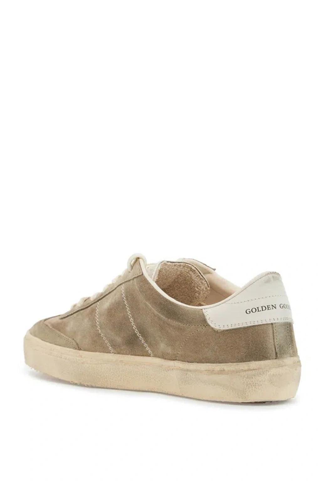 Soul Star Suede Sneaker In Green Product Image