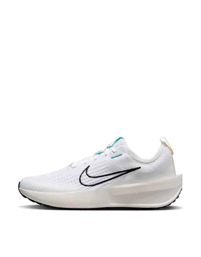 Nike Running Interact sneakers in white Product Image