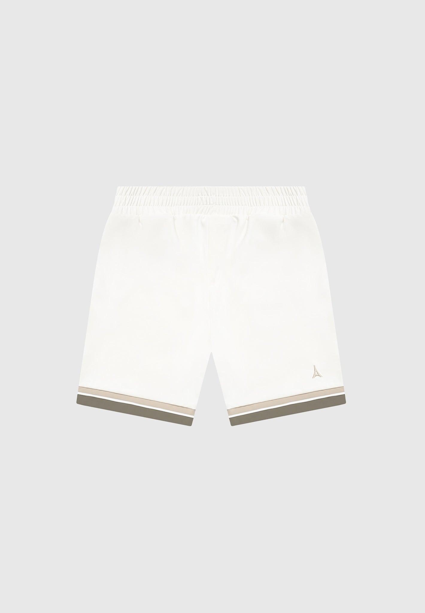 Varsity Shorts - Cream Male Product Image