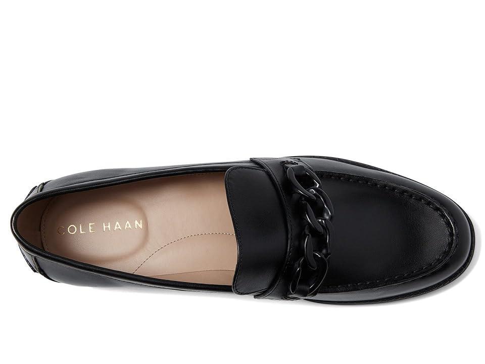 Cole Haan Stassi Chain Loafer Leather) Women's Shoes Product Image