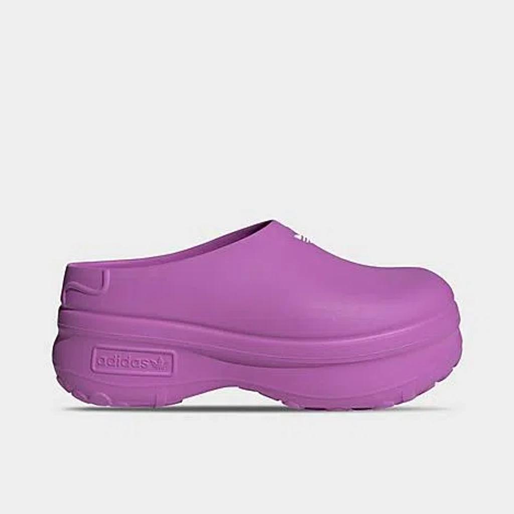 Adidas Women's Originals Adifom Stan Smith Mule Shoes In Purple Burst/white/purple Burst Product Image