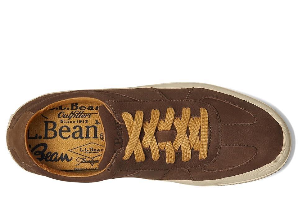 L.L. Bean Mens Double L Lace-Up Waterproof Leather Sneakers Product Image