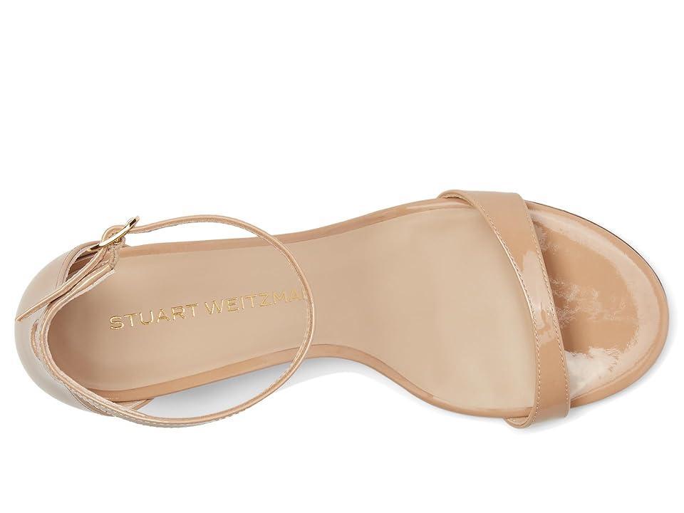 Stuart Weitzman Nudist Block 75 (Adobe) Women's Sandals Product Image