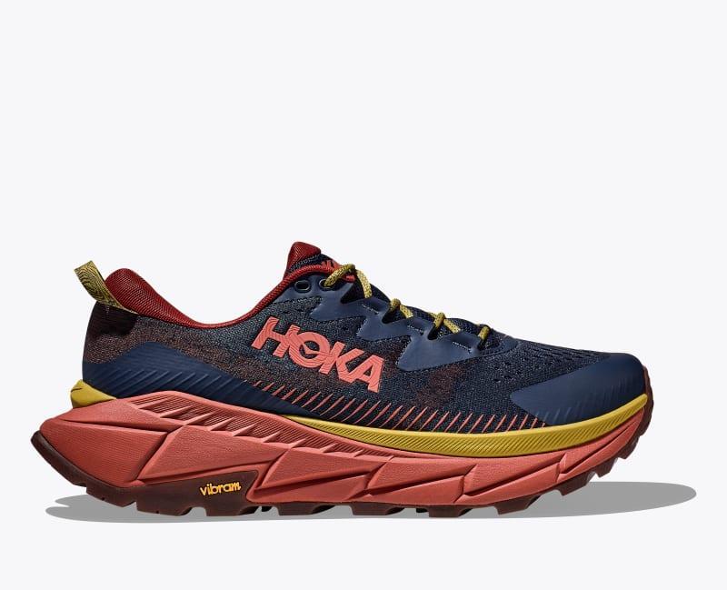 HOKA Mens Skyline-Float X Shoes in Outer Space/Hot Sauce, Size 13 Product Image