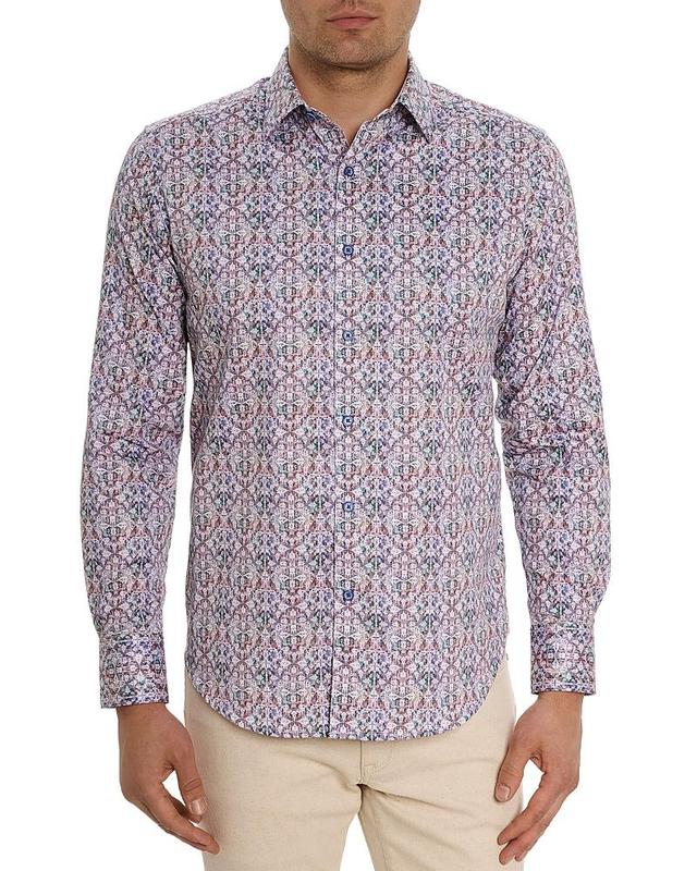 Robert Graham Caracas Cotton Blend Classic Fit Button Down Shirt Product Image