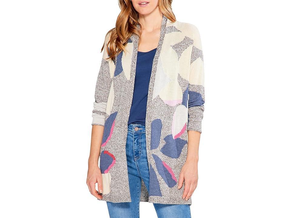 NIC+ZOE Petal Blues Cardigan (Neutral ) Women's Sweater Product Image