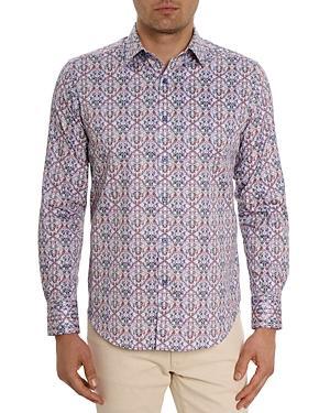 Mens Caracas Cotton-Stretch Sport Shirt Product Image