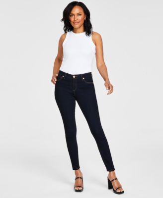 I.n.c. International Concepts Womens Mid Rise Skinny Jeans, Created for Macys Product Image