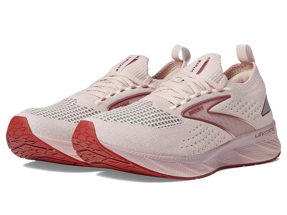 Brooks Levitate StealthFit 6 (Peach Whip Women's Shoes Product Image