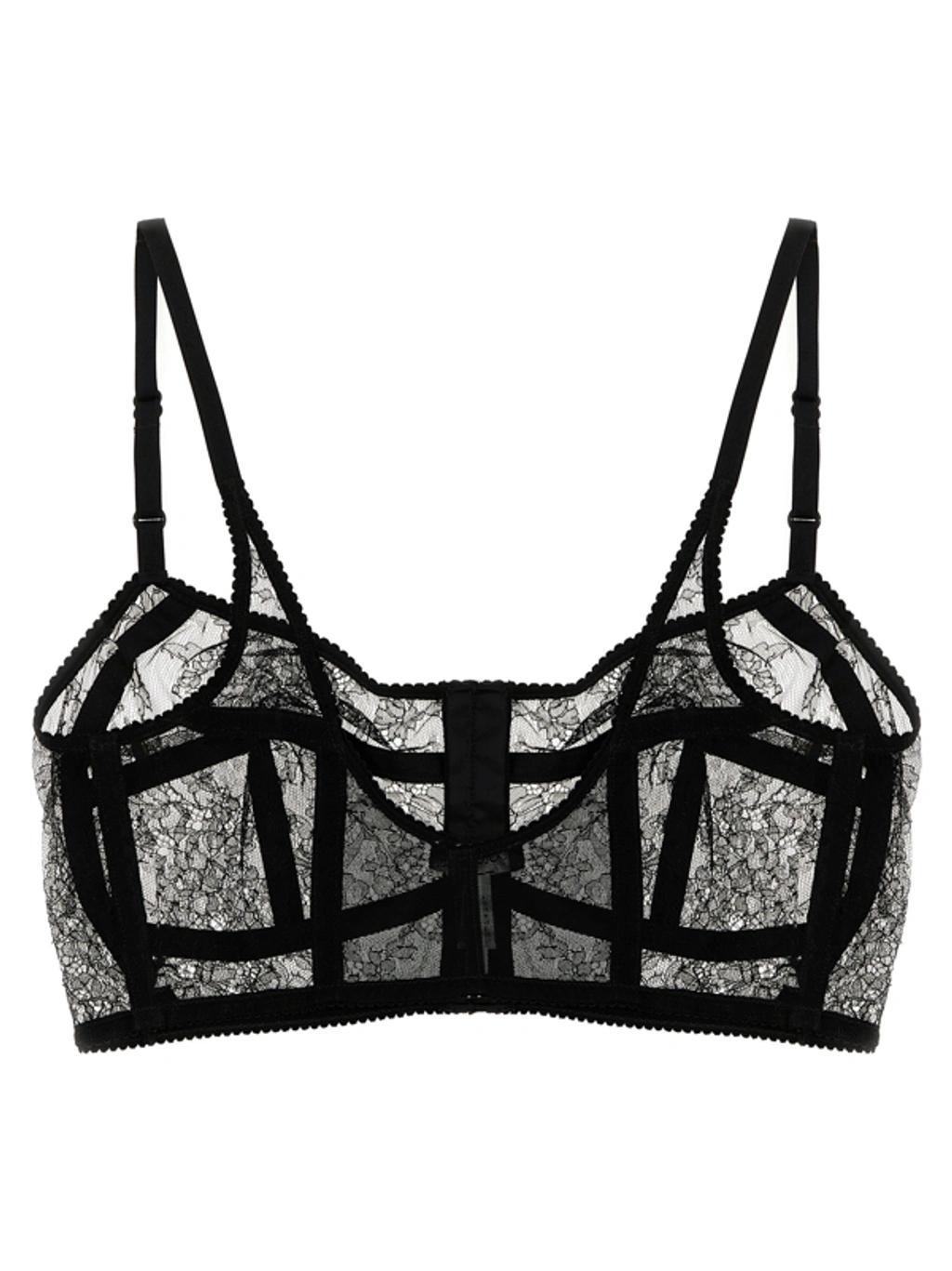 Lace Bra In Black Product Image