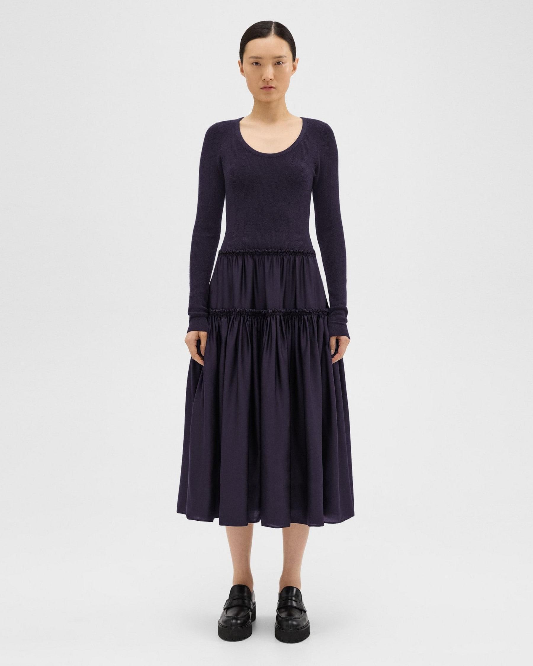 Wool-Viscose Combo Dress Product Image