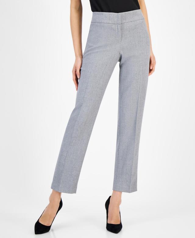 Kasper Petite Slim Straight-Leg Trousers Product Image