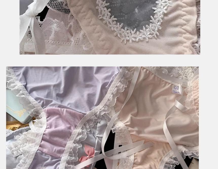 Ruffle Lace Panties Product Image