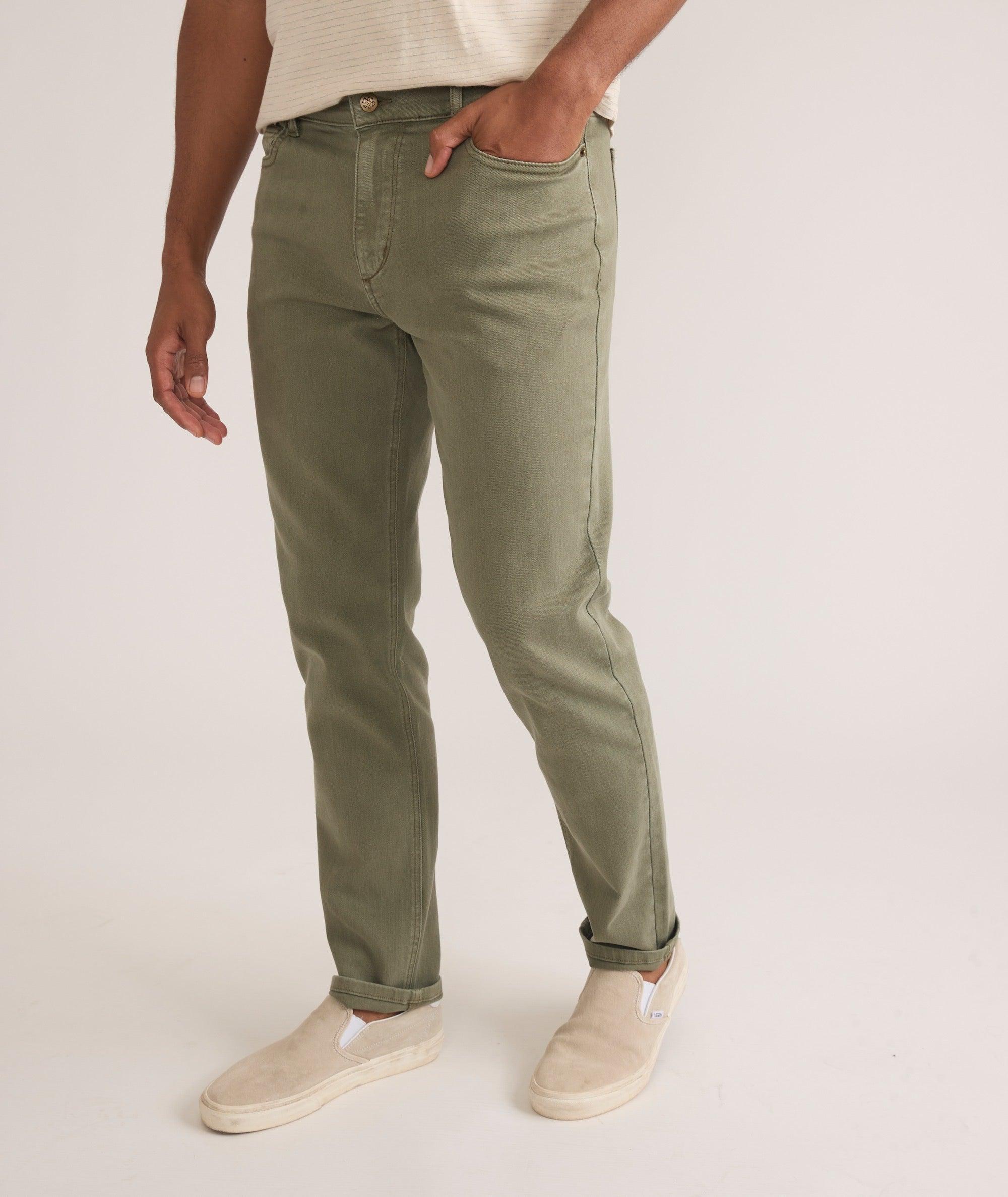 5 Pocket Athletic Fit Twill Pant Product Image