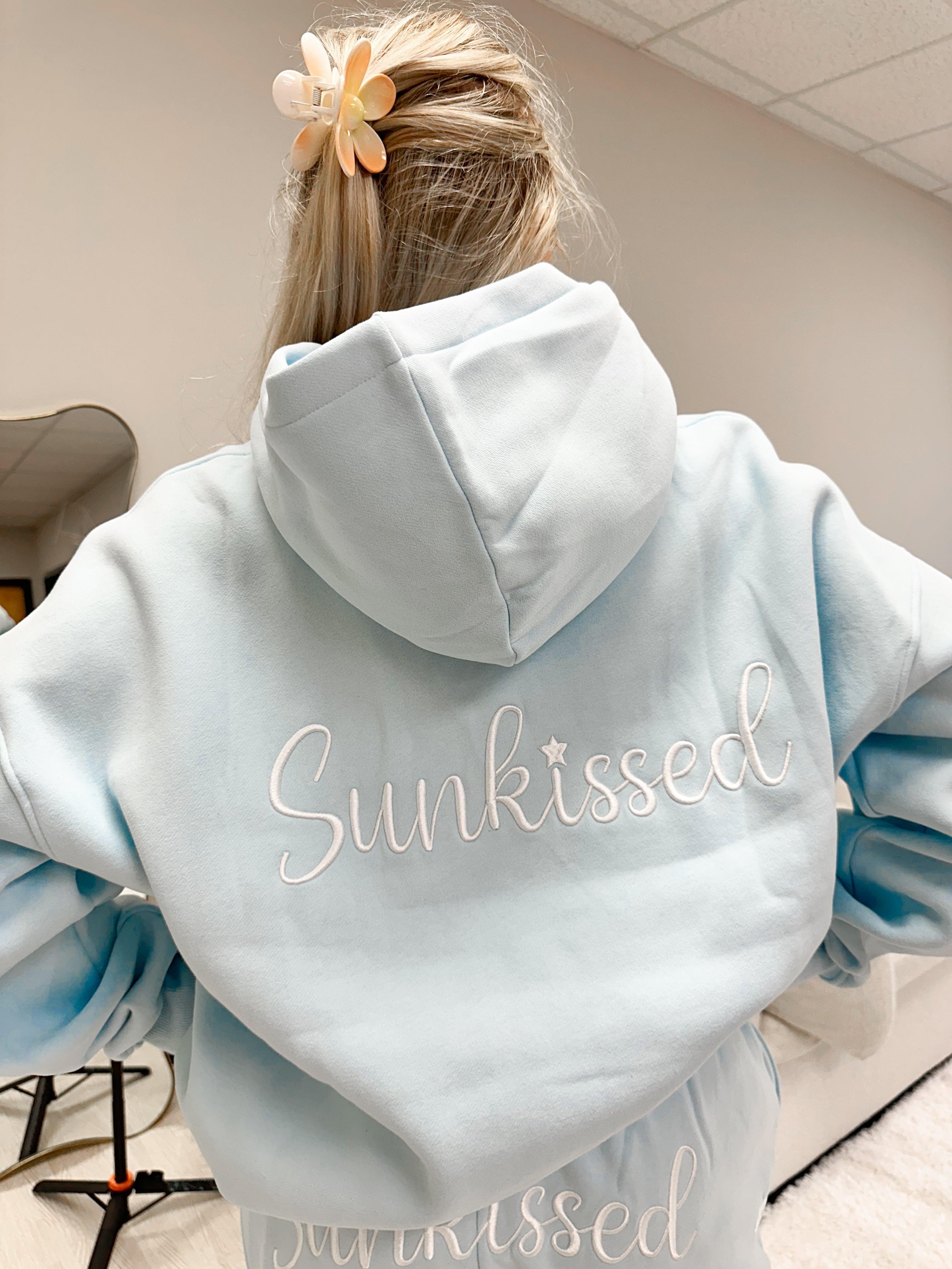 Sunkissed Cursive Embroider Hoodie Product Image