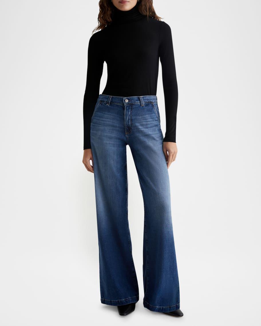 Stella Wide-Leg Palazzo Jeans Product Image