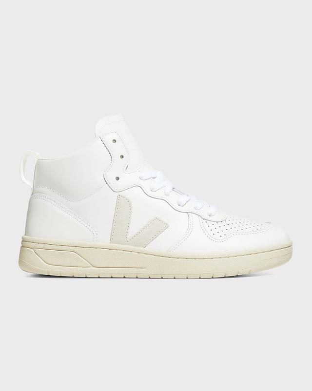 Veja Womens V-15 Mid Top Sneakers Product Image