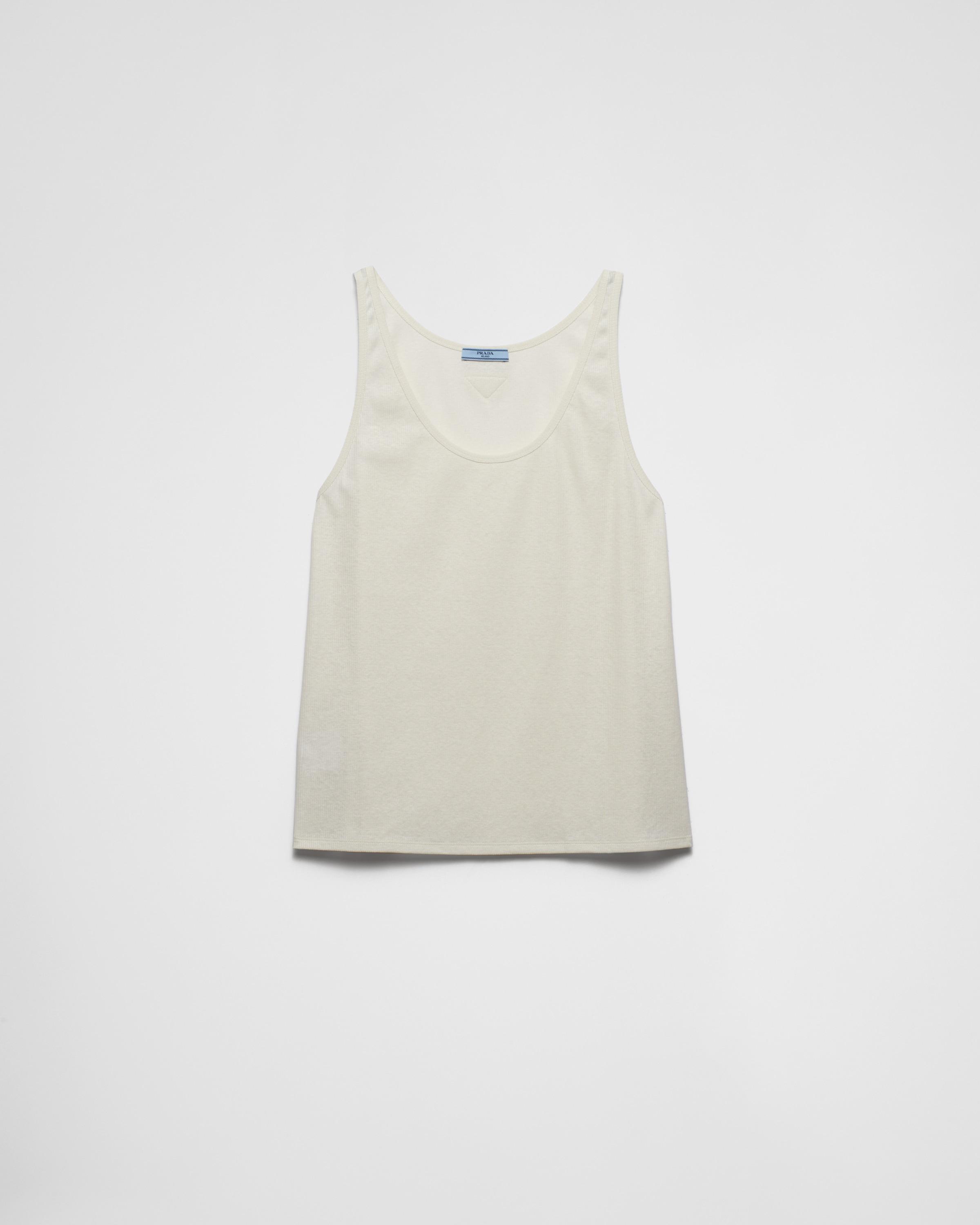 Ribbed knit tank top product image