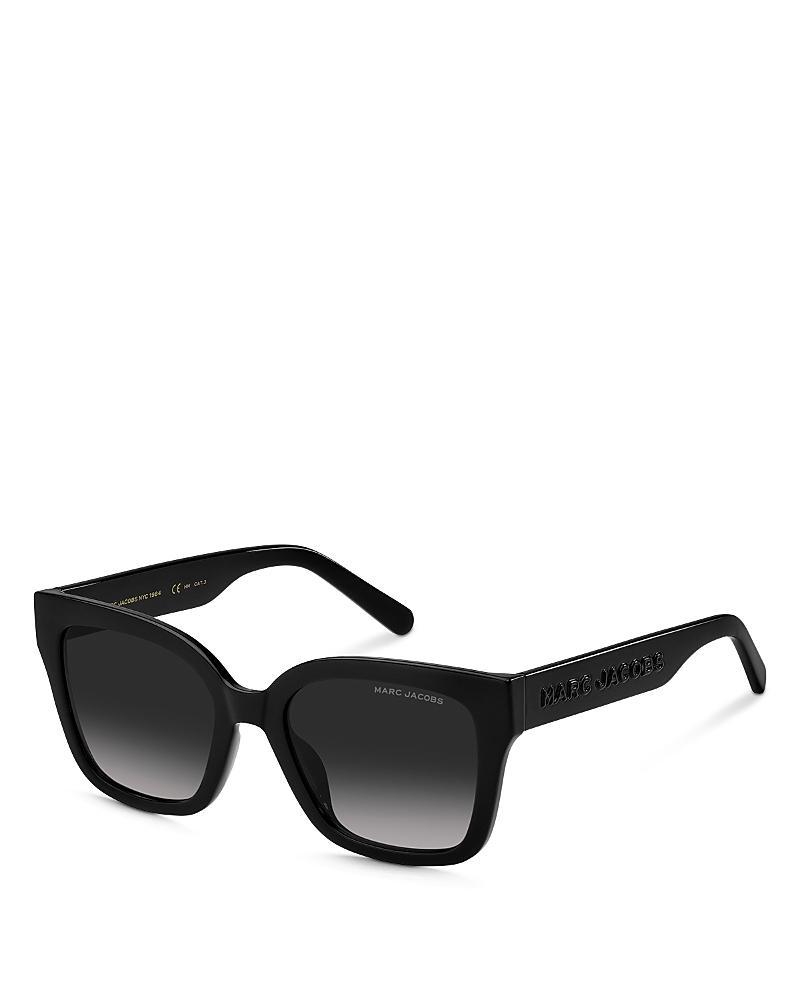 Marc Jacobs 53mm Gradient Polarized Square Sunglasses Product Image