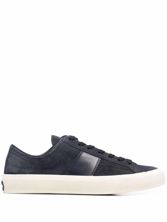 TOM FORD Cambridge Low-top Sneakers In Blau Product Image