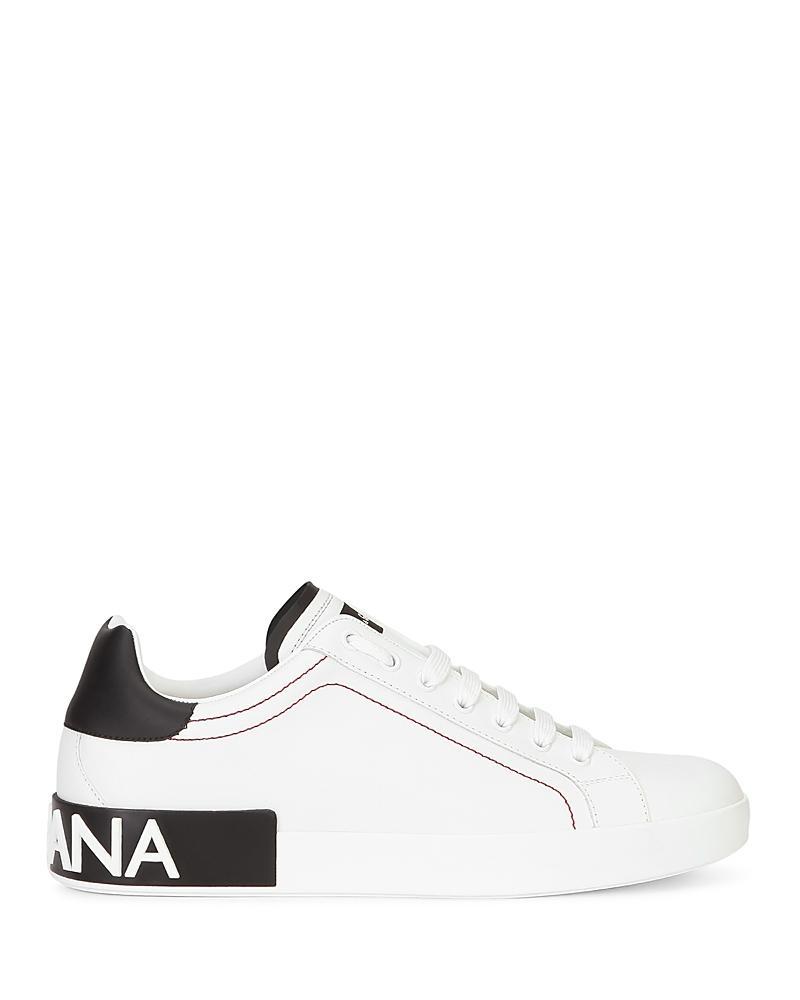 Dolce & Gabbana Mens Portofino Lace Up Sneakers Product Image