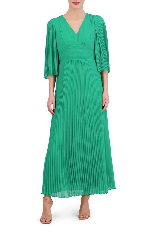 Vince Camuto Chiffon Pleated Maxi Women's Dress Product Image