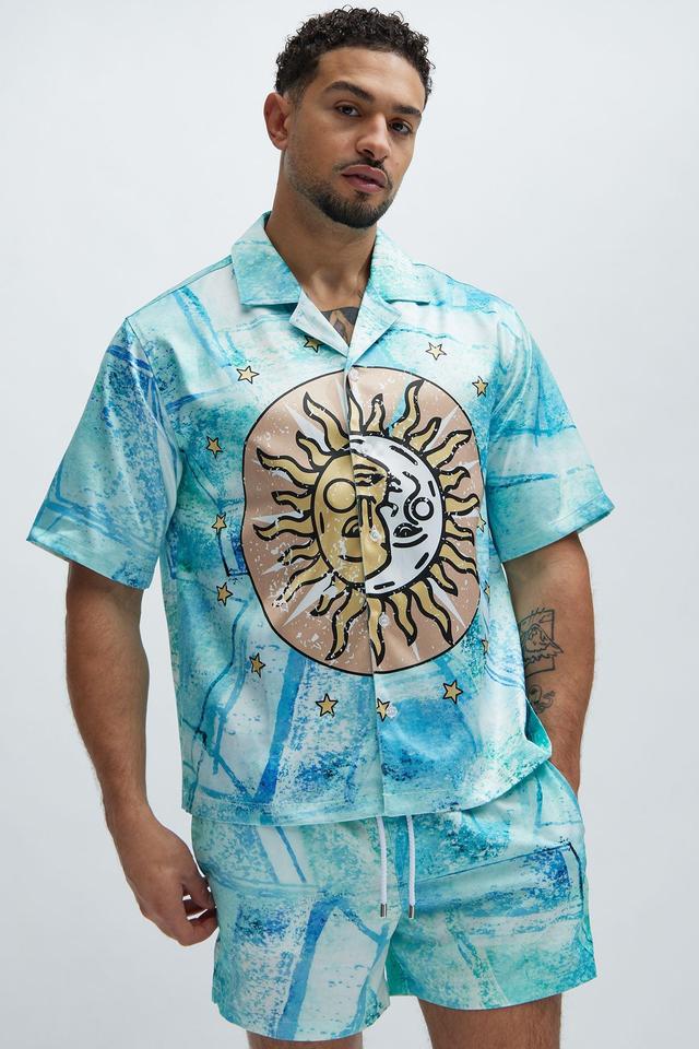 Emory Shirt - Blue/combo Product Image